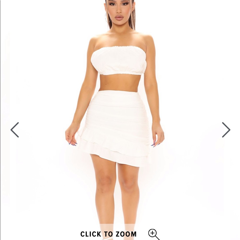 2pc white set